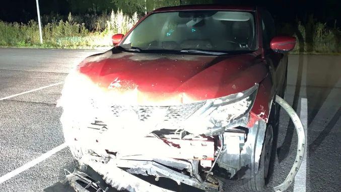 En man åtalas för grovt rattfylleri efter en vansinnesfärd i Östhammar.