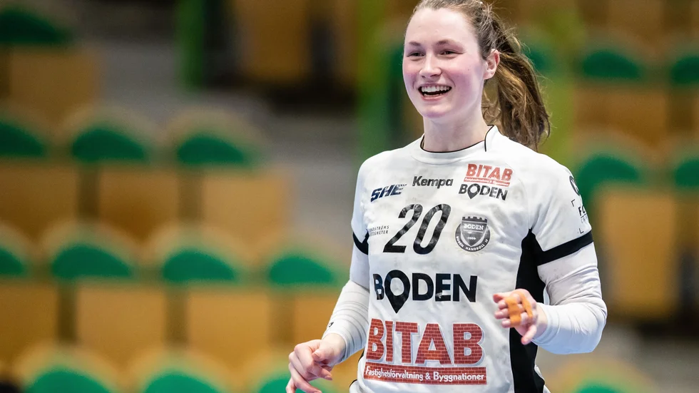 Moa Nilsson blev Bodens bästa målgörare i segermatchen mot hemmastarka GUIF.