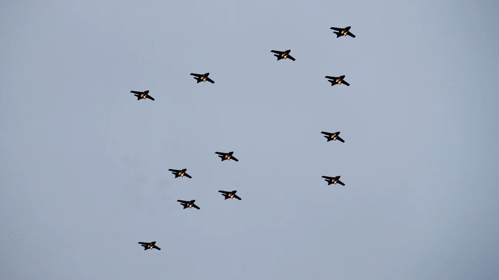 10 december kan gotlänningar få se den traditionsenliga julgransflygningen igen. 