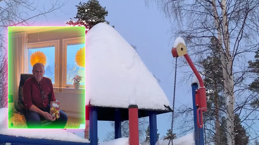 Anders Noren hittade julklappen tämligen omgående.