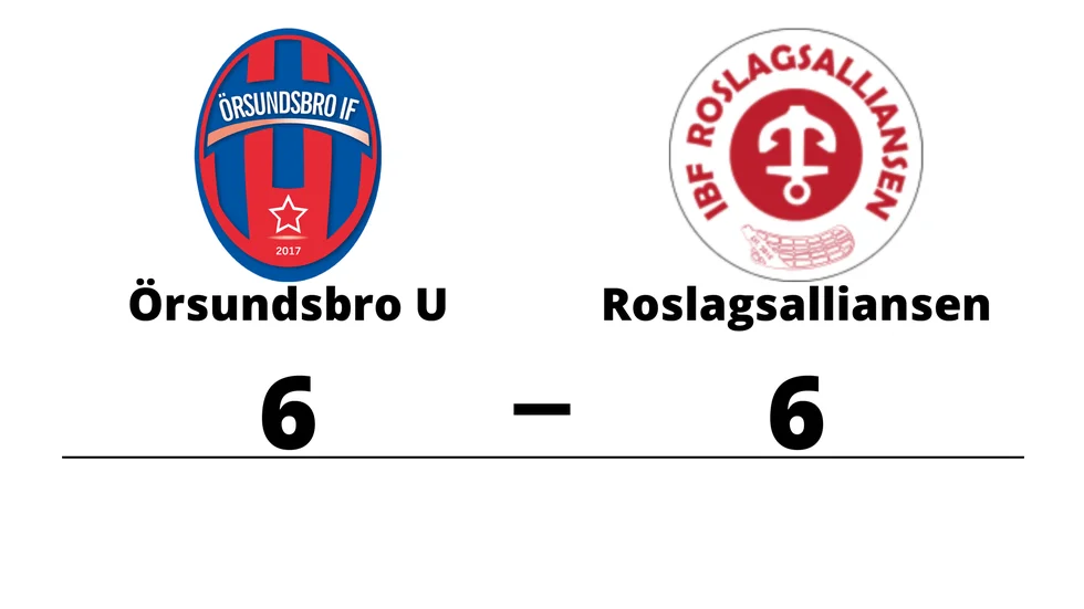Örsundsbro IF U spelade lika mot IBF Roslagsalliansen U