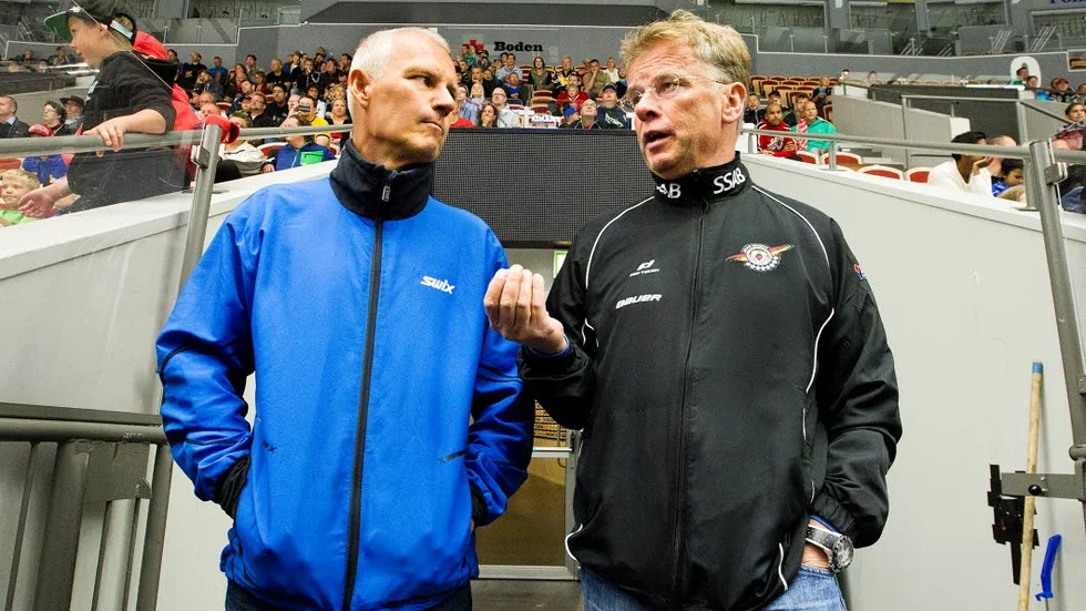 Stefan Enbom och Lars "Osten" Bergström.