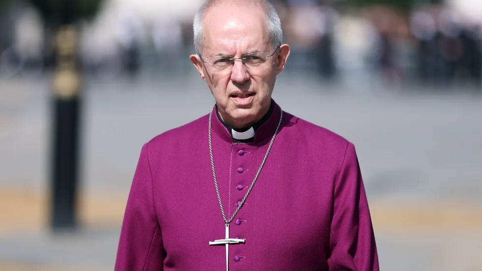 Justin Welby, ärkebiskop av Canterbury. Arkivbild.
