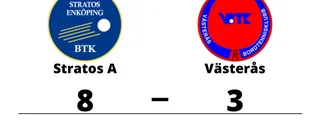 Segerraden förlängd för Stratos A - besegrade Västerås