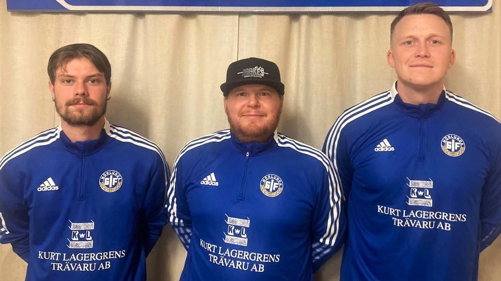 William Steinholtz, Joakim Blomberg och Ludwig Bjerkert bildar Mörlunda GIF:s nya tränarkonstellation.