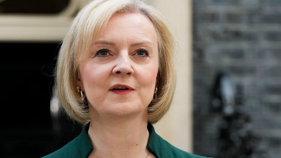 En brittisk tidning skriver att Liz Truss mobiltelfon kan ha avlyssnats när hon var utrikesminister. Arkivbild.