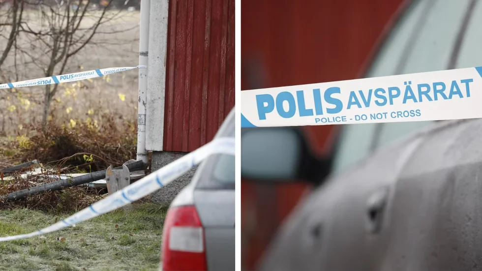 Huset där hundattacken inträffade har spärrats av.