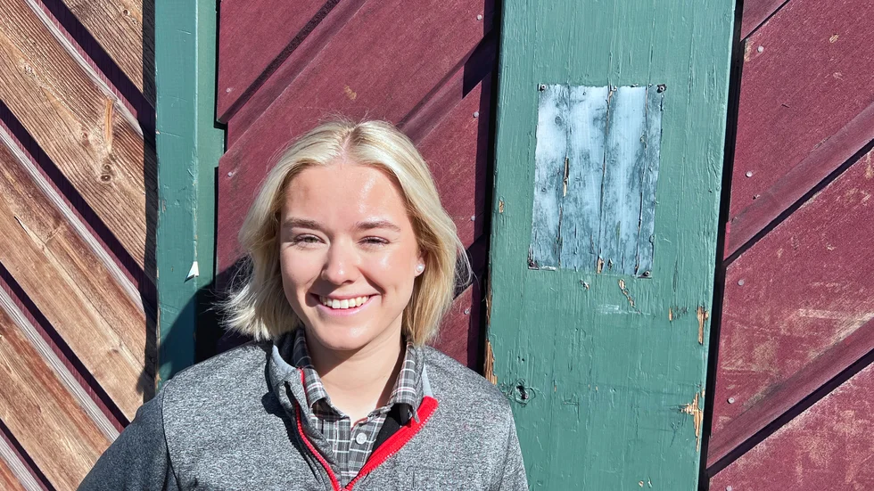 Maja Svensson jobbar på Ica Ödeshög och drömmer om en skådespelarkarriär. 