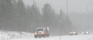 Snöoväder på ingång