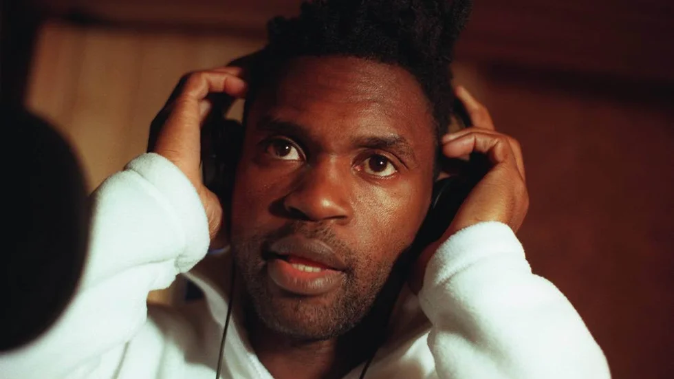 90-talet. Dr Alban i studion under inspelningen av albumet "I Believe" 1997.