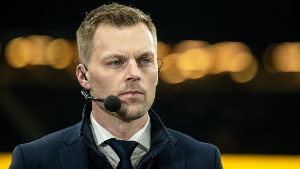 Sebastian Larsson hamnade mitt i måndagens tv-bråk.