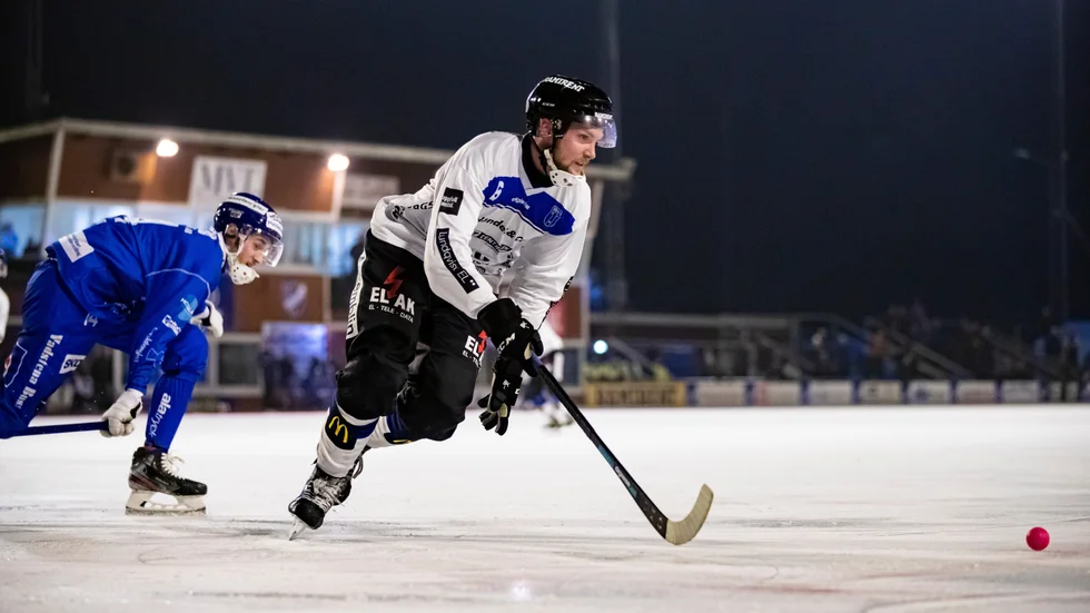David Thorén var en av Sirius piggaste spelare mot Motala, men dte hjälpte inte. Hemmalaget vann ganska enkelt trots Sirius fina inledning.