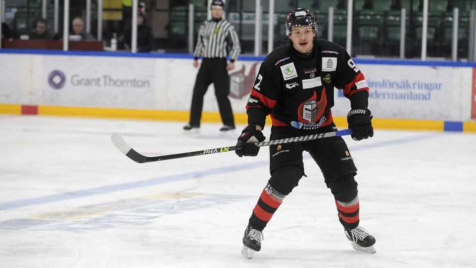 Sören Dietz-Larsen gjorde lagets enda mål mål i det andra mötet mot Troja Ljungby. Arkivbild