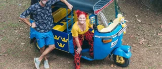 Louise från Enköping har lämnat ekorrhjulet • Reser med maken genom Indien: "Vi uppskattar livet som mest när vi är ute och reser"