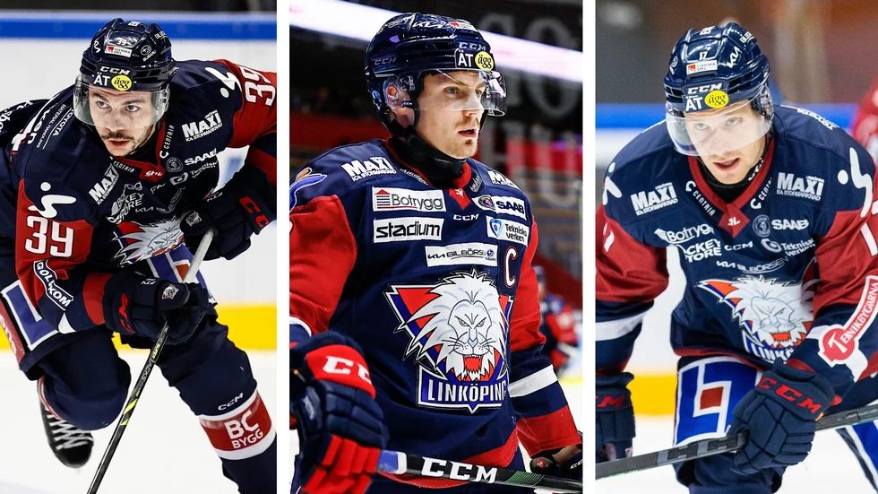 Ty Rattie, Markus Ljungh och Sebastian Strandberg.