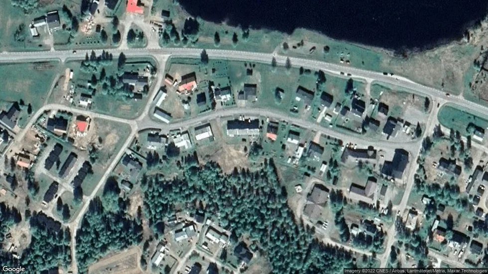 Området kring Strandvägen 13