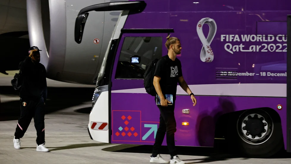 USA är på plats i värmen i Doha som ett av de deltagande länderna i VM.