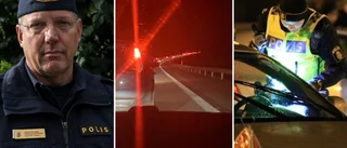 Därför var det långa köer på E4 – polis bekräftar "jätteinsats": "Påminner om Rimfrost"