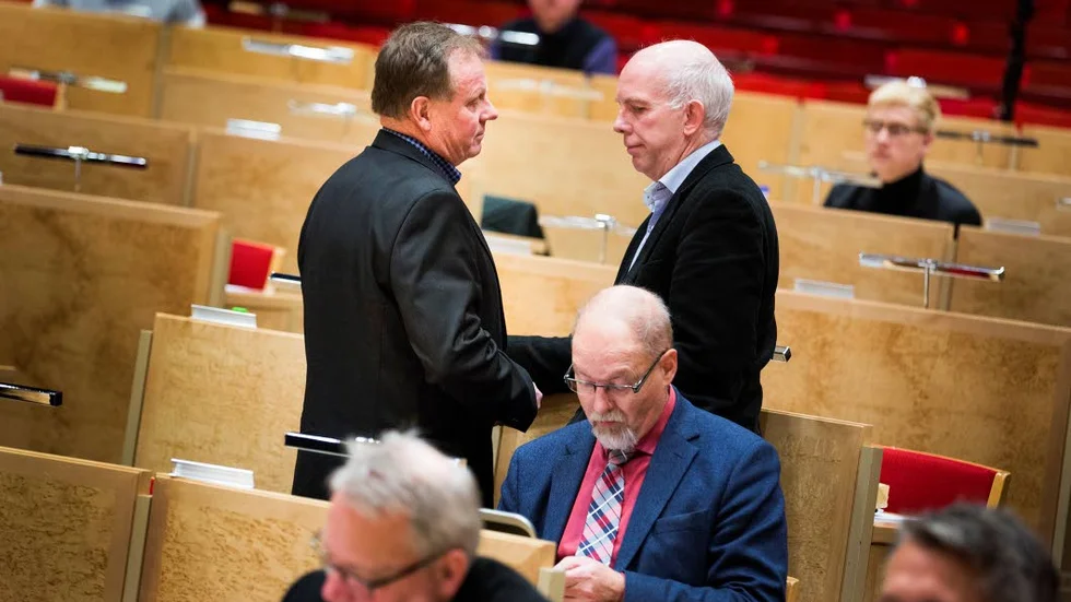 SAMTAL. Socialdemokraternas gruppledare Anders Öberg har haft flera kontakter med Bengt Niska och Bengt Westman, både under helgen och under de närmaste dagarna.