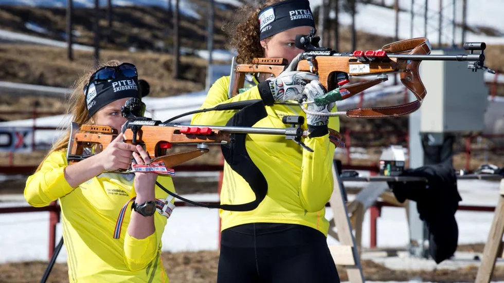 Piteå skidskytteförening skidskytte Hanna Öberg Anna Magnusson