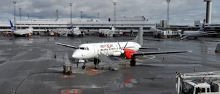 Flygresan förvandlades till en mardröm
