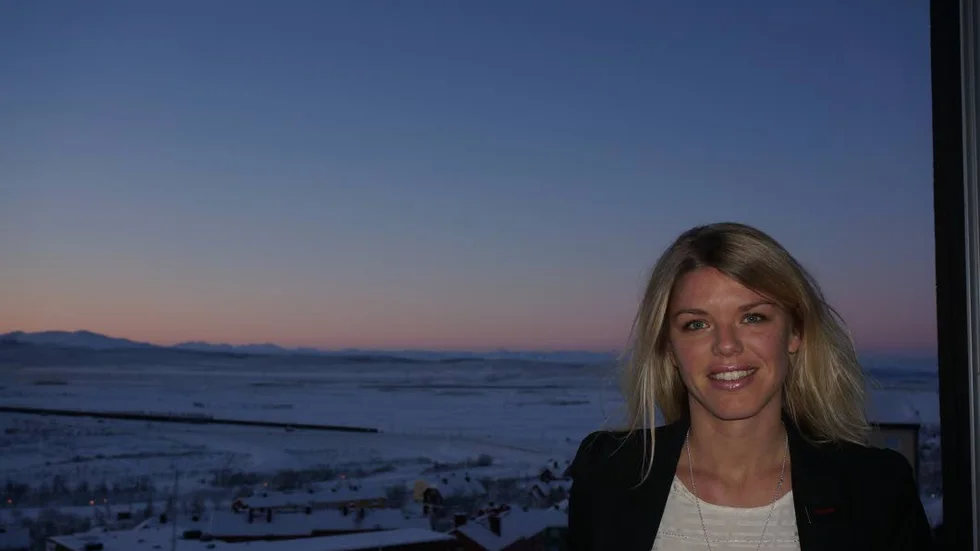 UNG. Sara Johansson är 
nominerad till Årets ung chef.