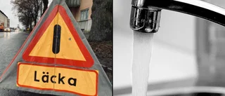 Vattenläcka på norra Gotland – boende uppmanas hålla koll och kontrollera fastigheten 