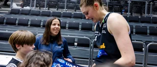 Charlotte Kallas oväntade besök i arenan