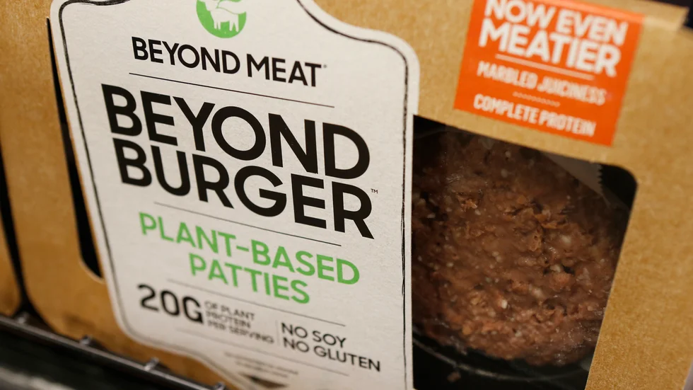Beyond Meat-aktien är en av de mest blankade på Wall Street. Arkivbild