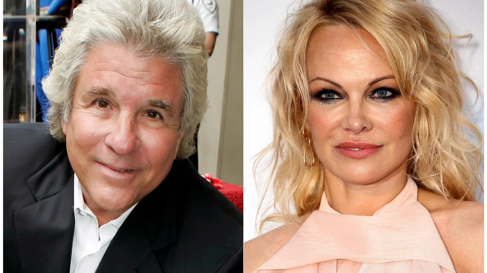 Jon Peters testamenterar 10 miljoner dollar till ex-frun Pamela Anderson. Arkivbild.