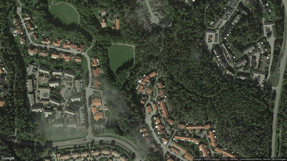 Området kring Skogsmyragatan 114