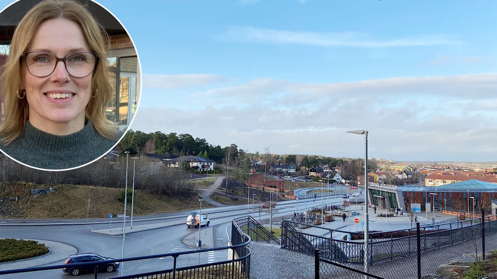 "Nu när Resecentrum är klart vet vi hur stort det blev och kan planera ytorna runt omkring", säger Stina Norrbom, mark- och exploateringsingenjör på kommunen. 