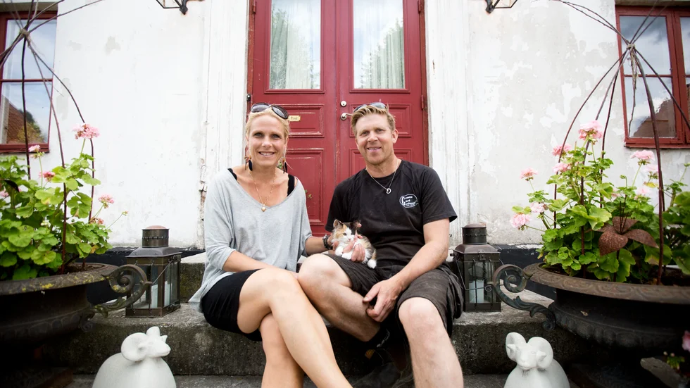 Graute gård, Jenny Andersson och Kjell Nilsson, har kammat hem en rad priser för sina lammskinn under de senaste åren.
