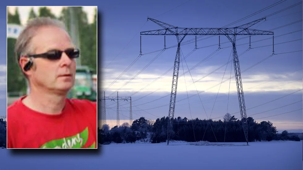 Mats Johansson fick en chockartad upplevelse när han öppnade senaste elräkningen.