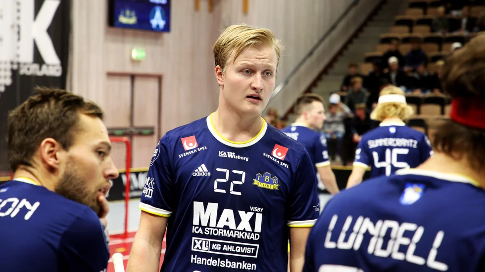 Hugo Lindberg ser framemot dagens möte med Visby IBK:s rival Bele Järfälla. 