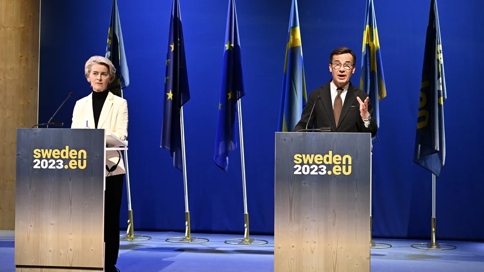 Sverige är ordförande i EU för tredje gången. Denna gång i en svår tid med flera parallella kriser, skriver EU-minister Jessika Roswall (M) och riksdagsledamoten Ann-Sofie Lifvenhage (M).