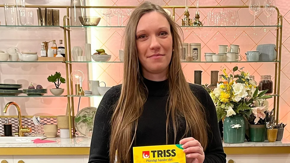 Isabell vann en kvarts miljon kronor på triss.