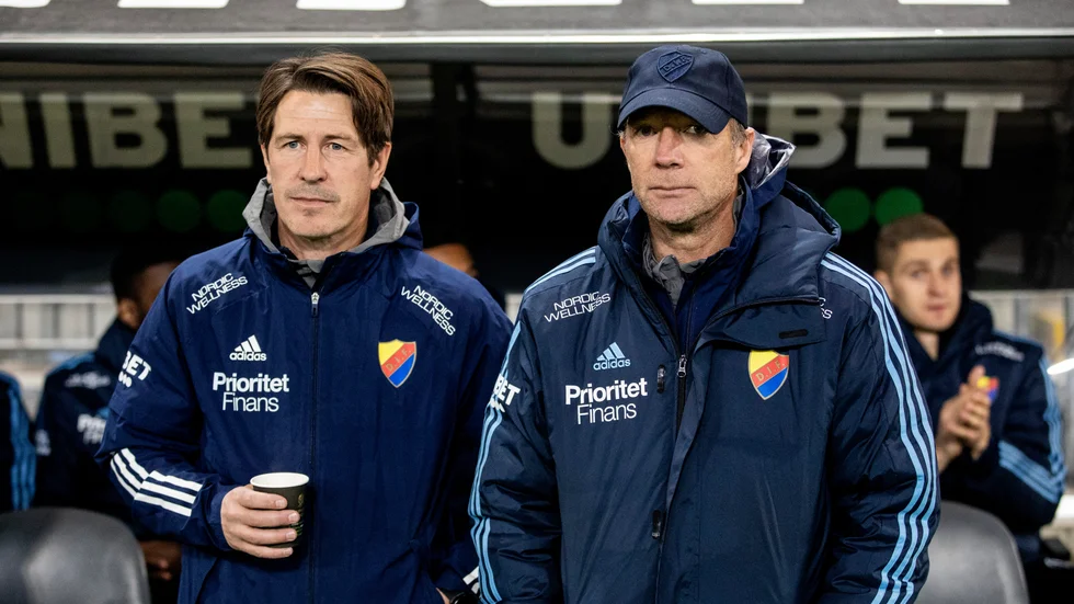 Djurgården förlänger med Thomas Lagerlöf och Kim Bergstrand. Arkivbild.