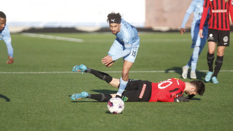 AFC Eskilstunas viktiga kugge kan bli borta lång tid från fotbollen efter fredagskvällens smäll. Arkivbild