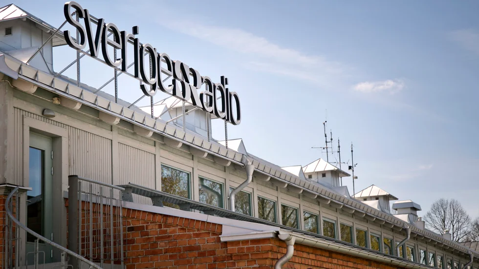 Radiohuset i Visby, P4 Gotland, där man bland annat granskar makten