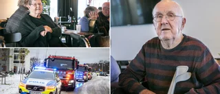 ”Hade täcket tryckt mot ansiktet” • De evakuerade berättar om branden på A7 – och ger beröm • ”Helt fantastiskt vad de kan ställa upp”