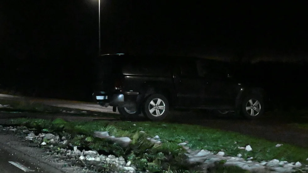 Flera polispatruller arbetade med ärendet i Ekängen under söndagskvällen.