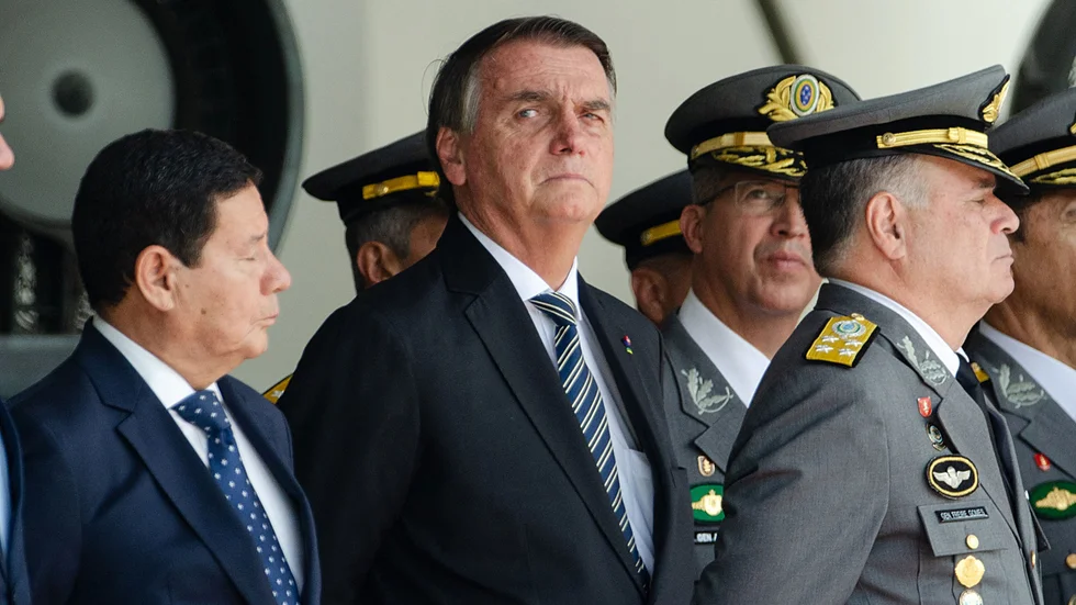 Brasiliens avgående president Jair Bolsonaro.