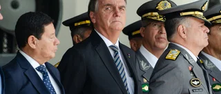 Bolsonaro gjorde offentligt framträdande