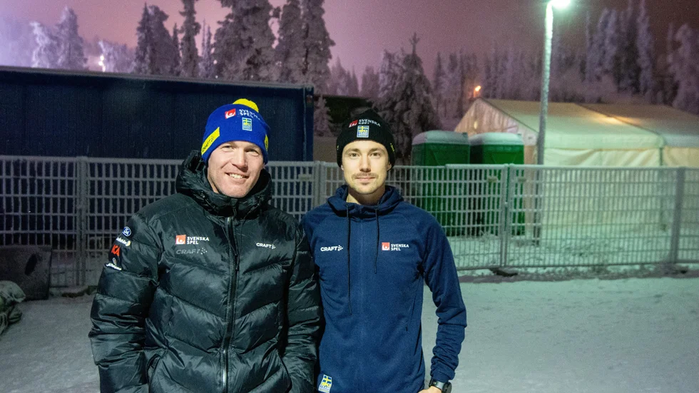 Mats Eklund och Karl Edenroth är landslagsvallare från Norrbotten.