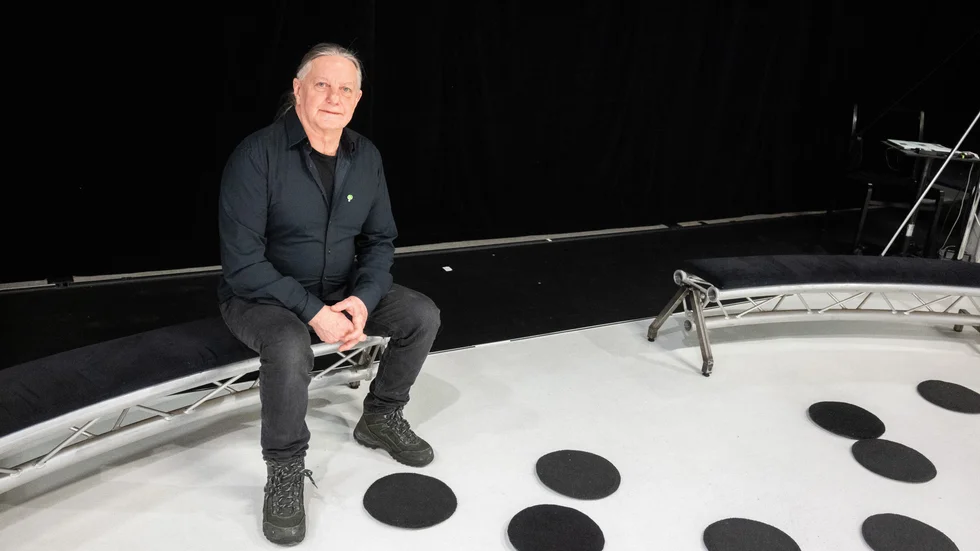 I över 35 år har Lothar Bellgardt arbetat på Norrbottensteatern.