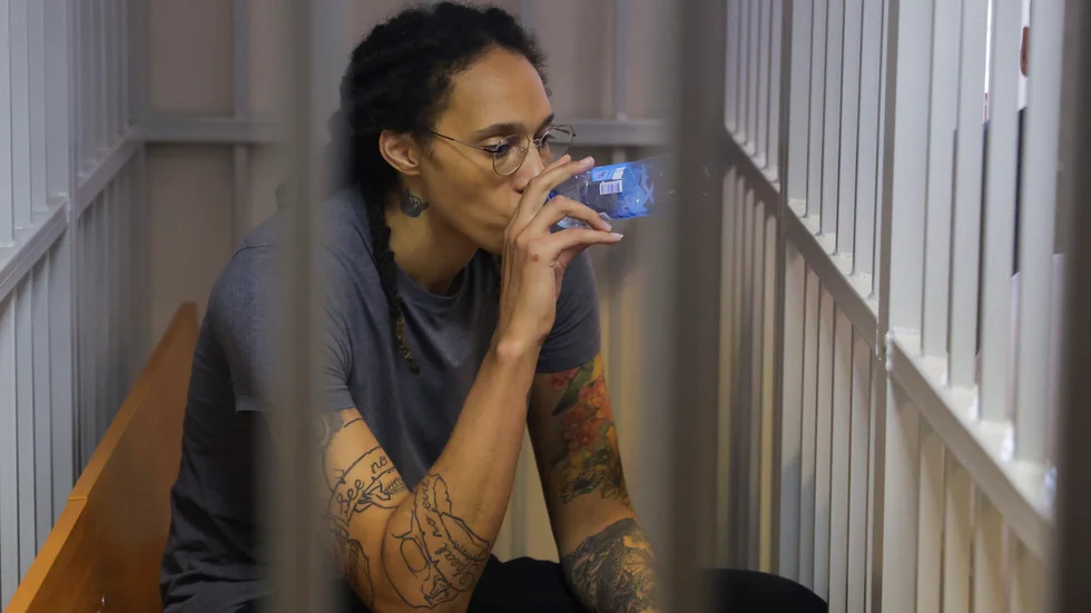 Enligt Brittney Griner, som satt fängslad i Ryssland i tio månader för narkotikabrott, hjälpte de brev som skickades till henne "att inte tappa hoppet". Arkivbild.