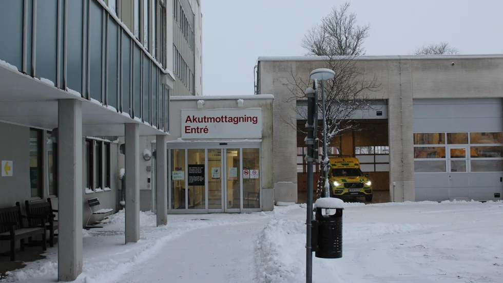 Akutmottagningen i Västervik.