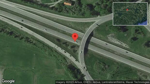 Trafikolycka på E20
