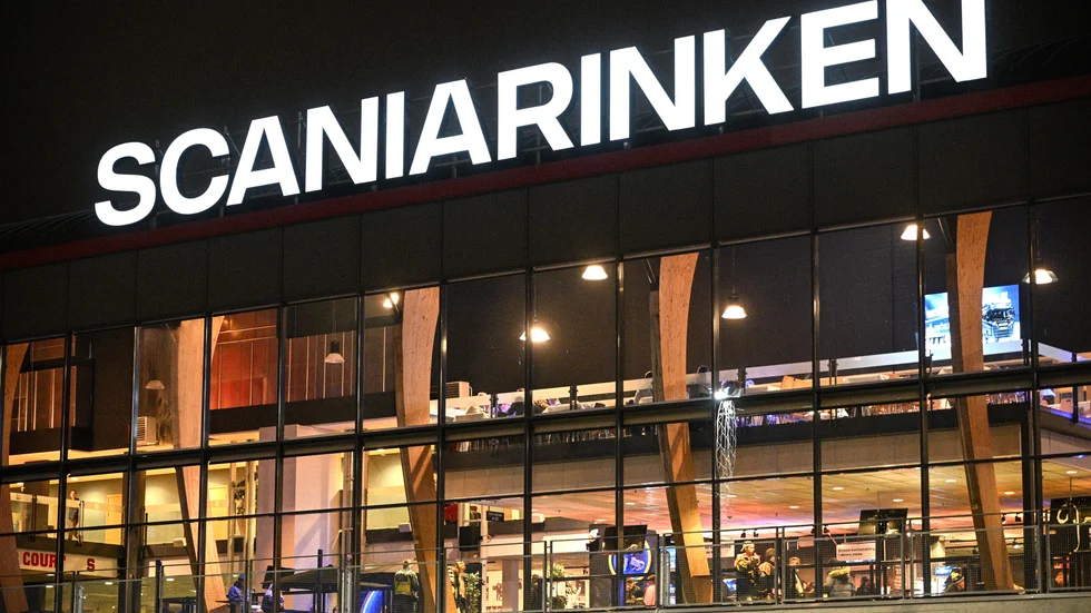 Skandalscener utspelades sig i Scaniarinken. Arkivbild.